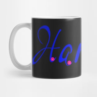 Top 10 best personalised gifts 2022  - Hannah - personalised,personalized name with pink daisies Mug